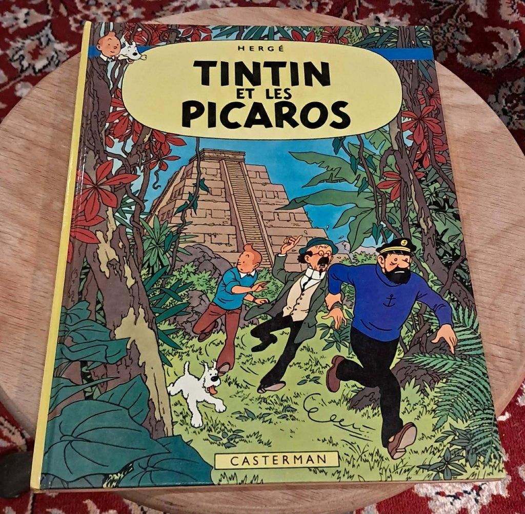 Tintin et les Picaros, Livres, Une BD, Utilisé, Hergé, Envoi
