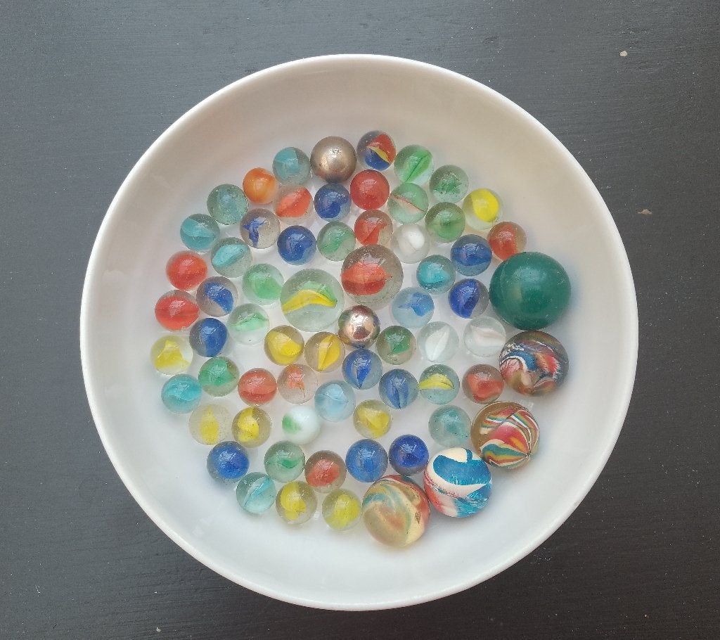 KNIKKERS EN SPRINGBALLEN, Ophalen, Gebruikt