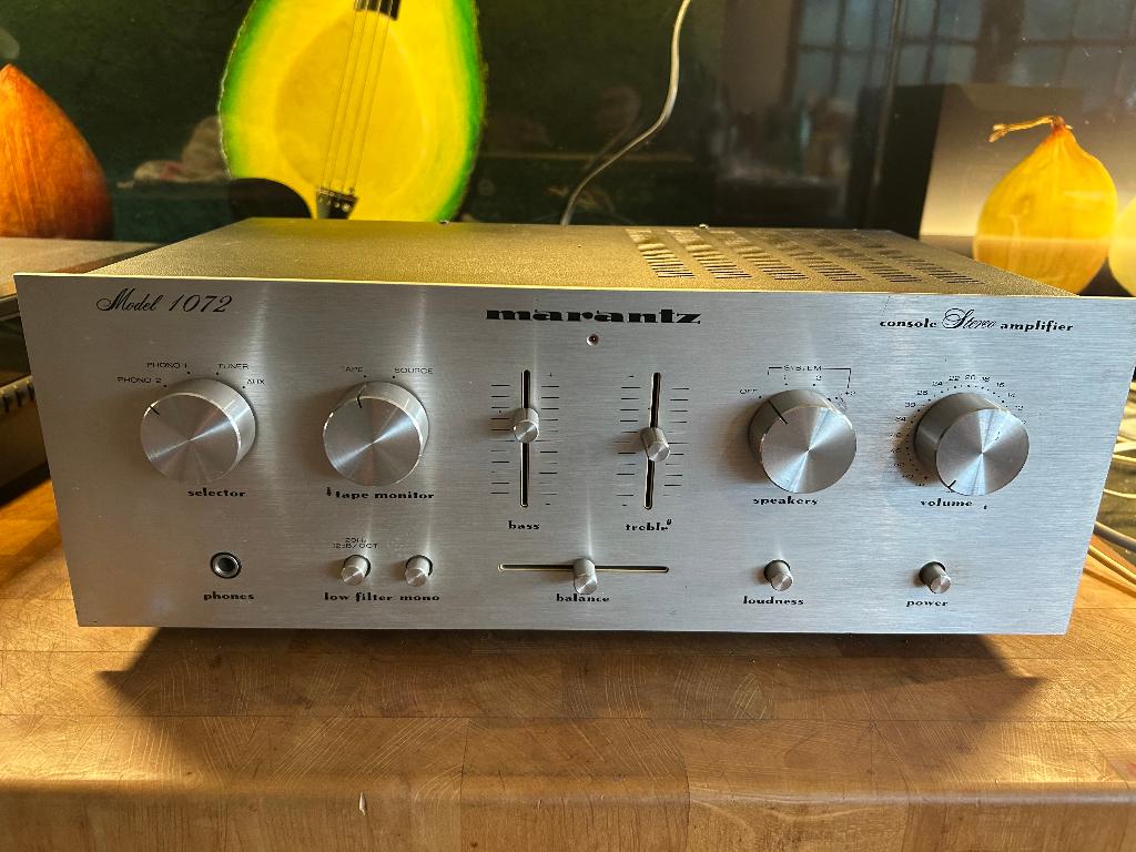 MARANTZ 1072 KAART, Audio, Tv en Foto, Versterkers en Ontvangers, Gebruikt, Stereo, 60 tot 120 watt, Marantz, Ophalen