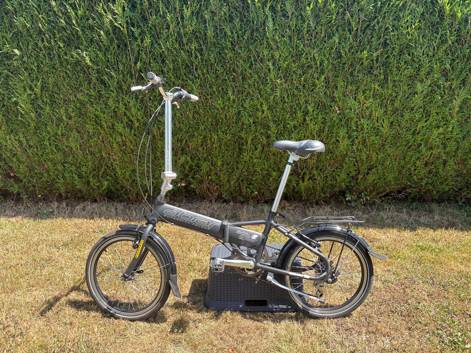 Vélo pliable Abrar Safari gris, Autres marques, Vitesses, 18 à 20 pouces, Comme neuf