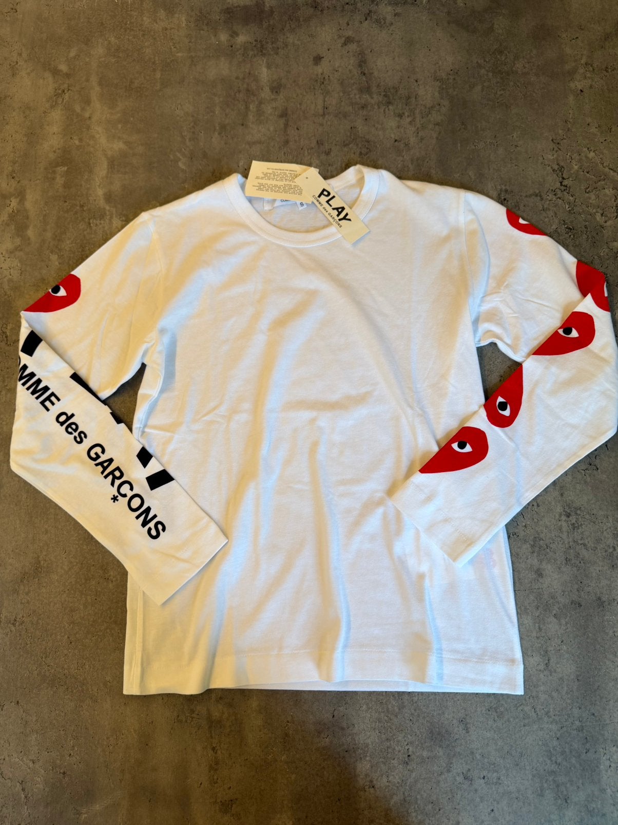 Comme des Garçons à manches longues, Enlèvement ou Envoi, Neuf, Taille 46 (S) ou plus petite, Blanc