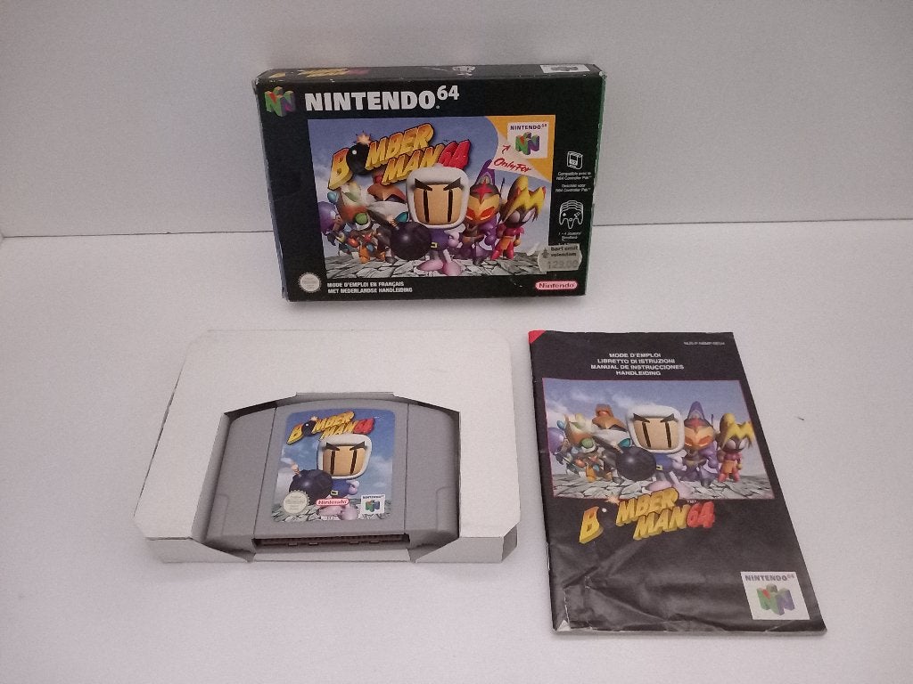 Bomberman 64 (NIntendo 64), Enlèvement ou Envoi, 1 joueur, Aventure et Action, Utilisé