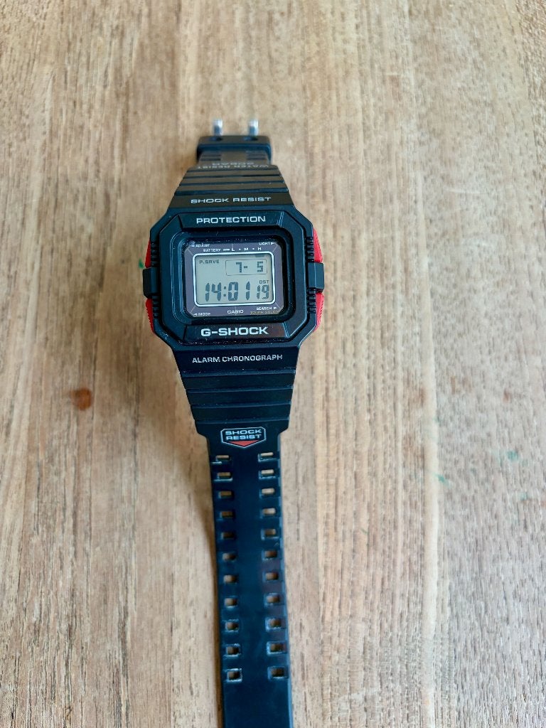 Casio GShock G-5500-1JF vintage, Ophalen, Gebruikt
