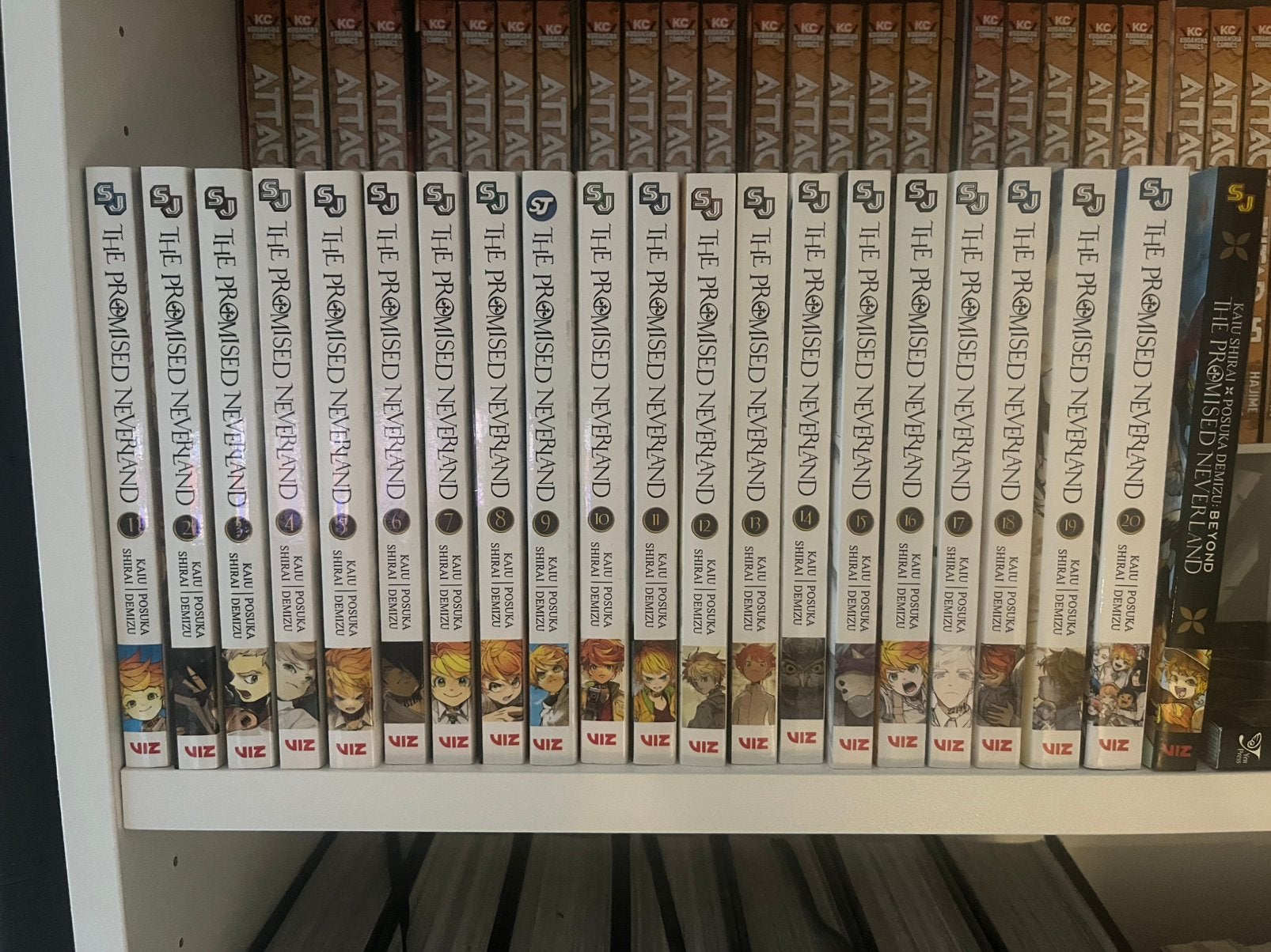 Manga the promised neverland 1-20 + beyond, Boeken, Strips | Comics, Ophalen of Verzenden, Zo goed als nieuw
