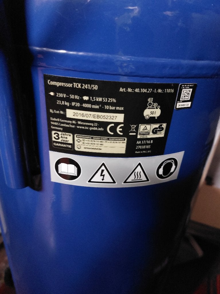 Compressor, Neuf, Enlèvement, 6 à 10 bars, 25 à 100 litres