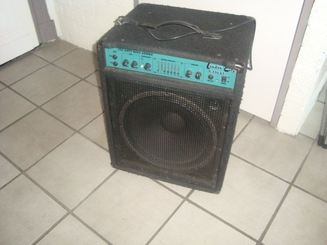 Gebruikt: London City B-120KT basversterker, Ophalen of Verzenden, Gebruikt, Elektrische basgitaar