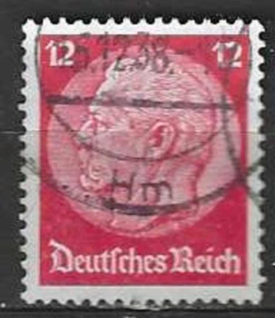 Duitsland 1933-1936 - Yvert 490 - Maarschalk Hindenburg (ST), Postzegels en Munten, Postzegels | Europa | Duitsland, Verzenden