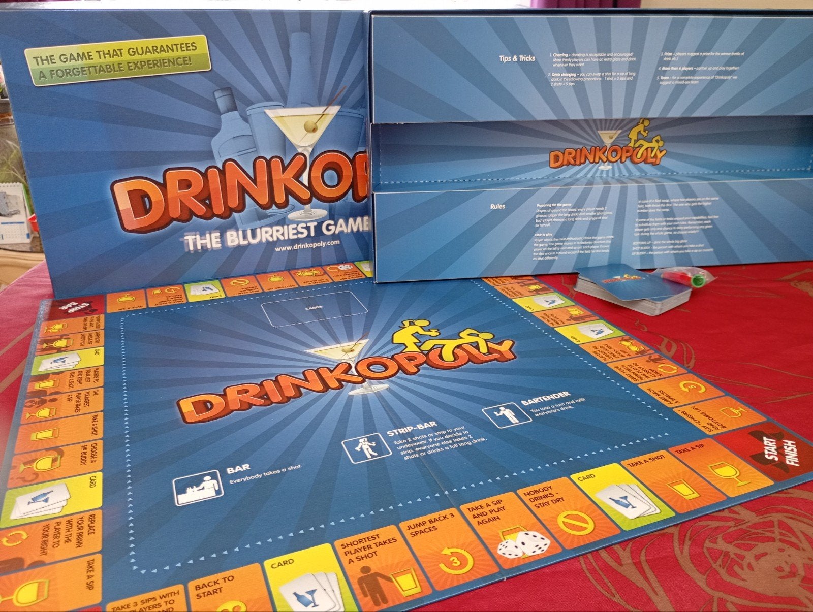 Drinkopoly, Hobby en Vrije tijd, Gezelschapsspellen | Overige, Ophalen of Verzenden