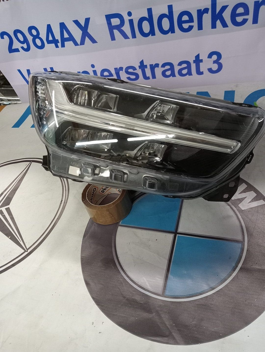 Koplamp rechts V60 II met module voor onderdelen 31656887, Gebruikt, -, -, Ophalen of Verzenden