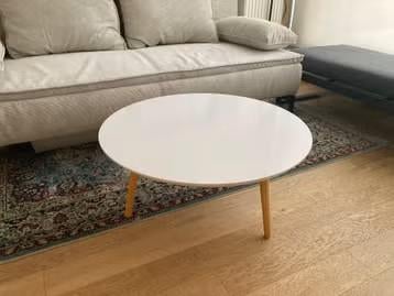 Bijzettafel, 80 cm, Ophalen, Zo goed als nieuw