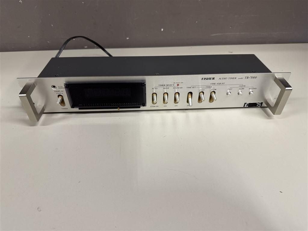 Fisher audio timer - TR-7000, Audio, Tv en Foto, Ophalen of Verzenden, Zo goed als nieuw