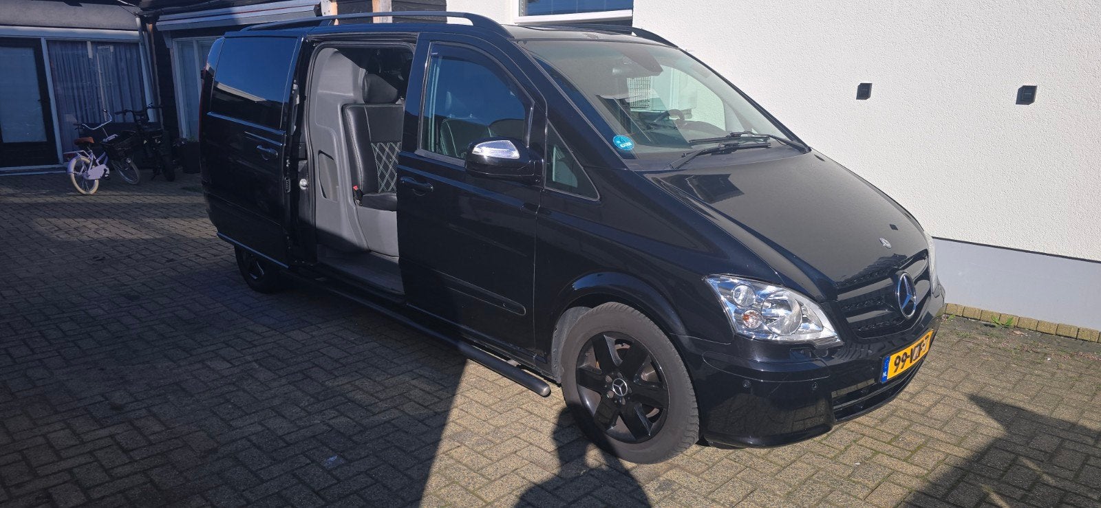 vito 3.0 v6 automaat ruil mogelijk, Automaat, Achterwielaandrijving, 2000 kg, Zwart