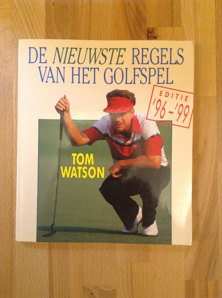 de nieuwste regels van het golfspel, Livres, Livres de sport, Enlèvement ou Envoi, Utilisé