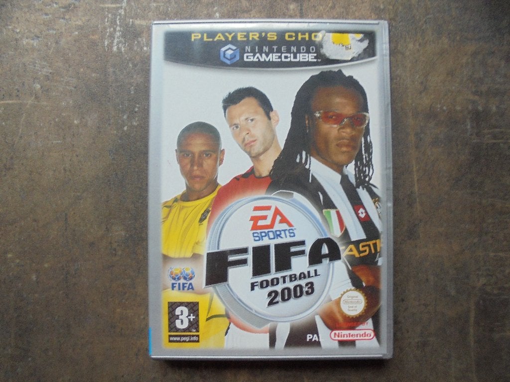 FIFA Football 2003 voor GameCube (zie foto's), Games en Spelcomputers, Games | Nintendo GameCube, Gebruikt, Ophalen of Verzenden