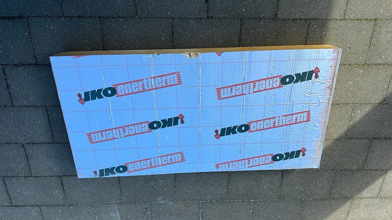 Iko enotherm isolatieplaat, Doe-het-zelf en Bouw, Ophalen, Vloerisolatie, Nieuw, Hardschuim (Pir)