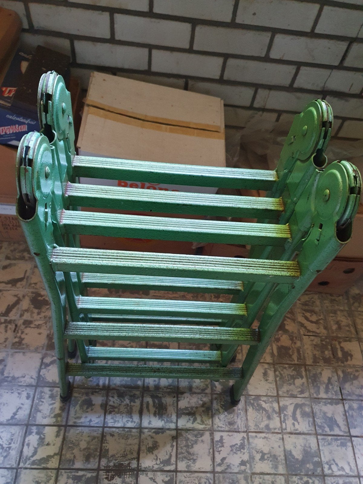 metalen multifunctionele ladder, Enlèvement, Échelle