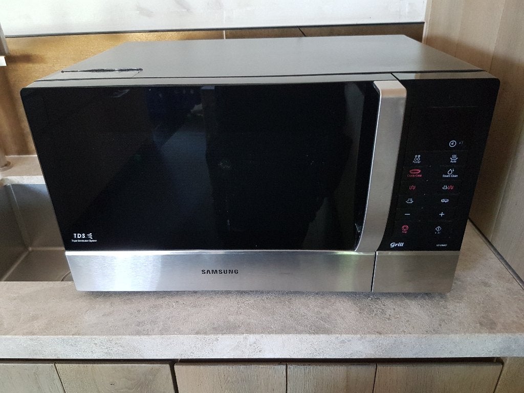 microgolfoven met grill samsung, Enlèvement, Croustillant, Micro-ondes, Plaque tournante