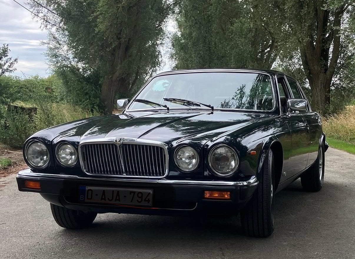 Jaguar XJ 4,2 1987 sovereign, windsorblue, Cuir, Achat, Berline, Automatique