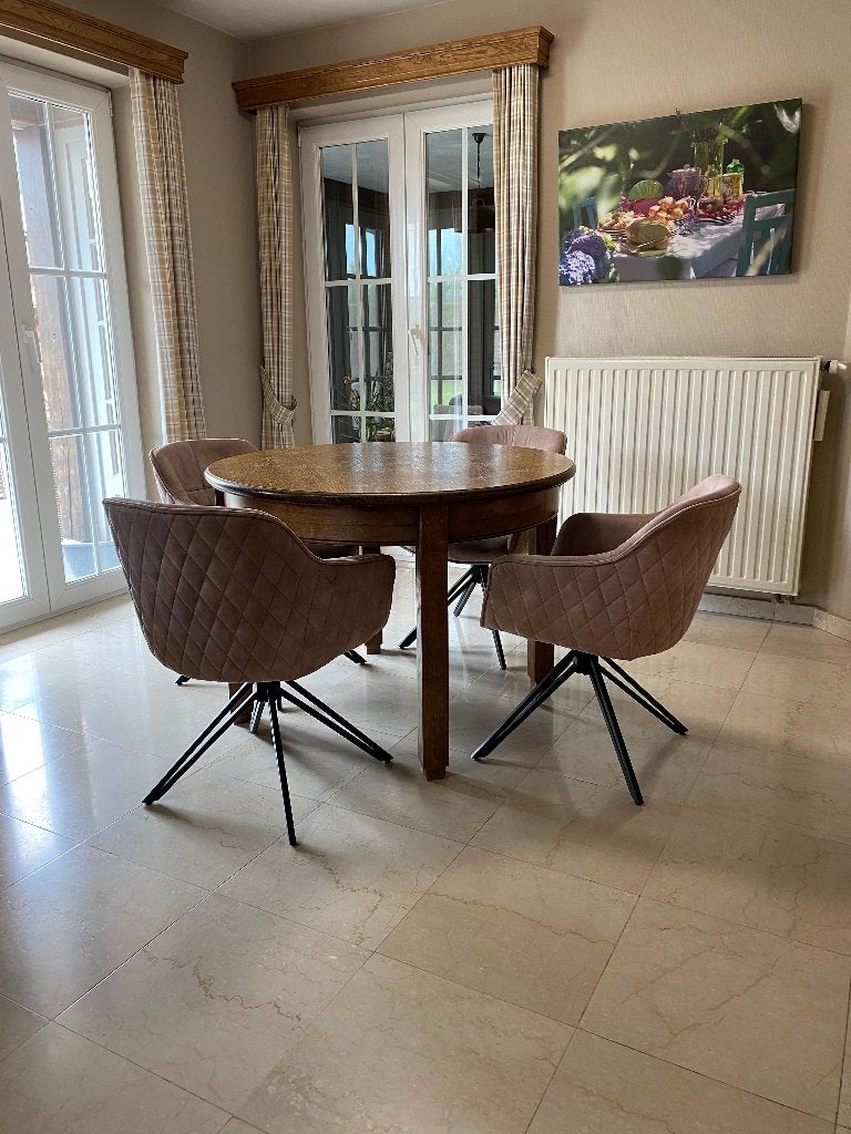 Table en chêne, Moins de 100 cm, Enlèvement, Utilisé, Chêne