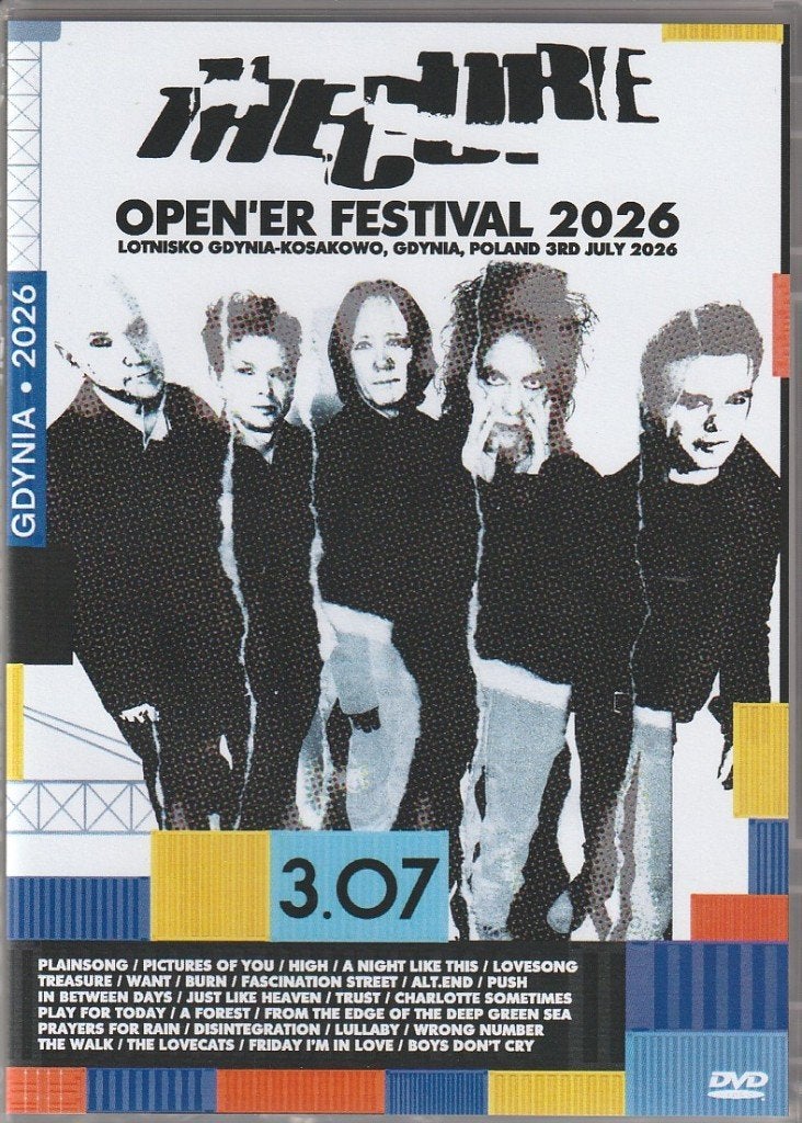DVD - The CURE - Open'er Festival 2026, Cd's en Dvd's, Import, Ophalen of Verzenden, Live-album, Classic Rock