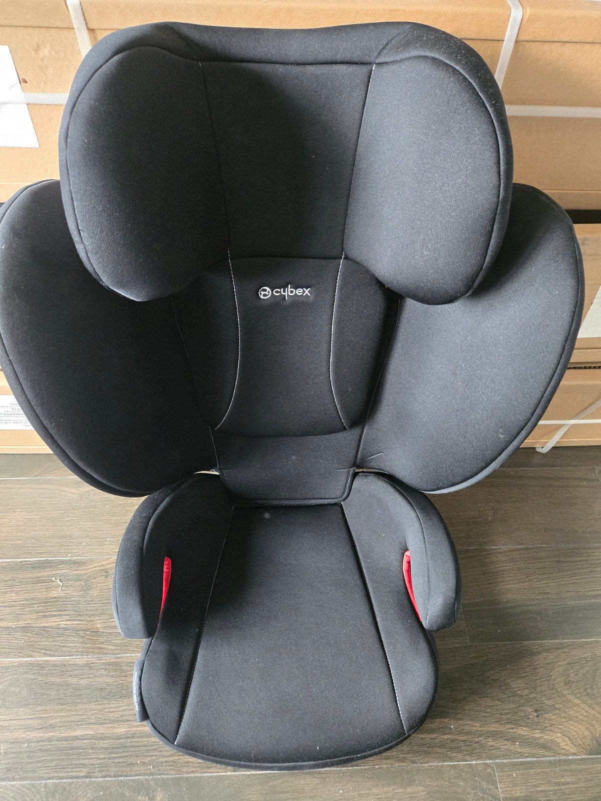 Cybex Solution B2 i-Fix Autostoel met Isofix – Zwart, Ophalen, Autogordel
