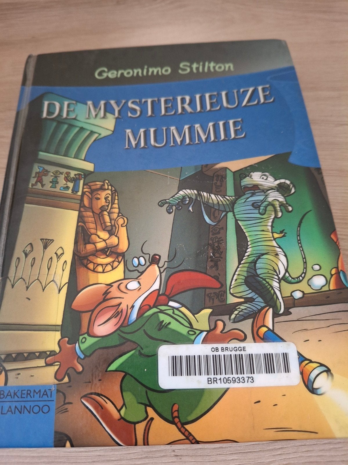 Geronimo Stilton - De mysterieuze mummie, Ophalen, Geronimo Stilton