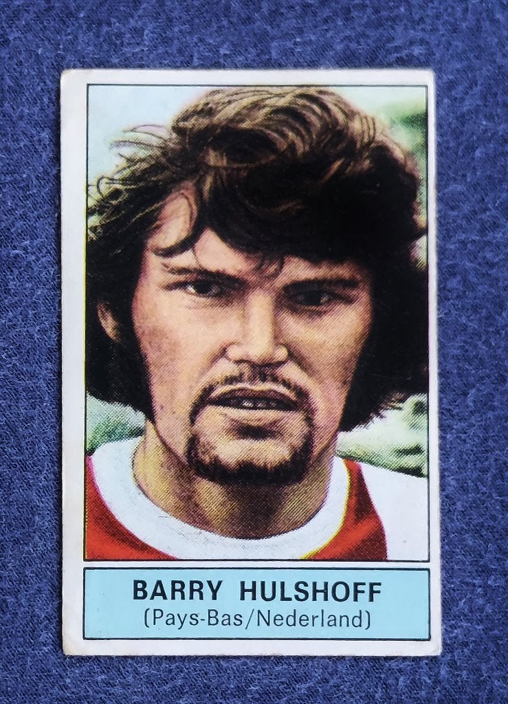 Panini sticker voetbal card ' FB 1972 - Barry Hulshoff ', Enlèvement ou Envoi, Neuf, Autocollant