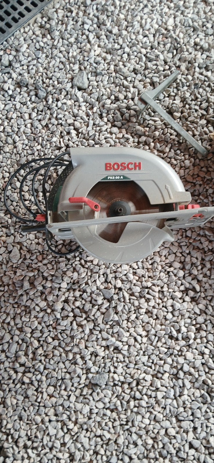 zaagmachine bosch, Doe-het-zelf en Bouw, Ophalen, Gebruikt, Cirkelzaag, Bosch groen