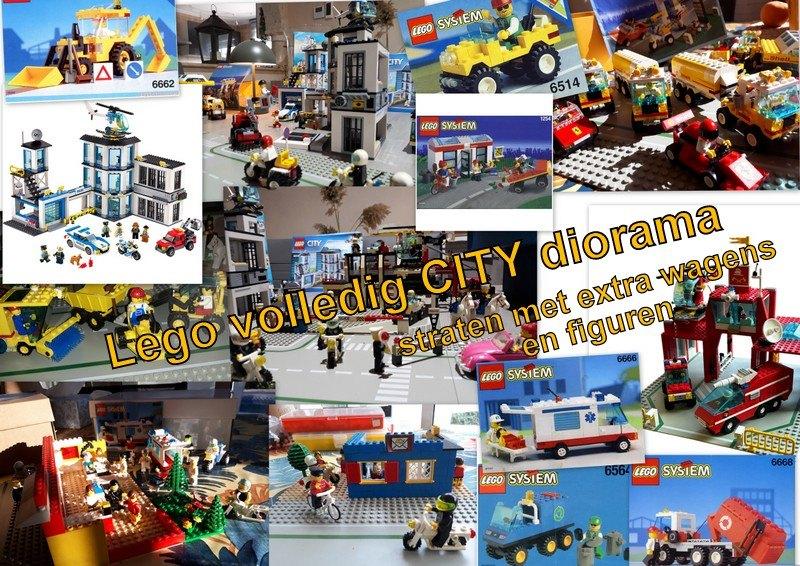 Lego city  politie brandweer sirenes tankstation post, Kinderen en Baby's, Speelgoed | Duplo en Lego, City, Lego, Ophalen of Verzenden
