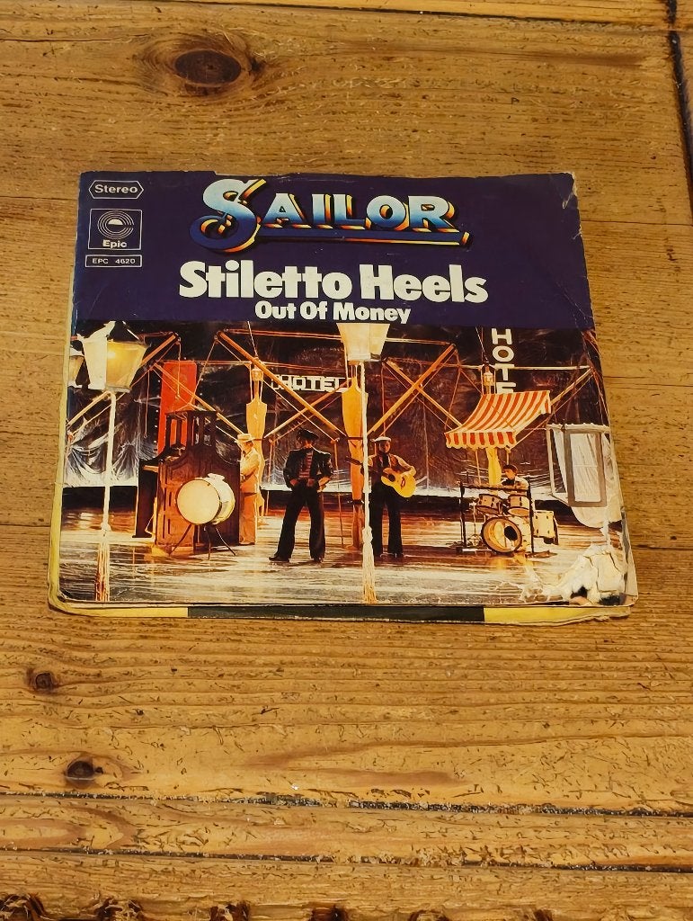 3 Singles van Sailor, Cd's en Dvd's, Vinyl Singles, Gebruikt, 7 inch, Ophalen of Verzenden, Rock en Metal