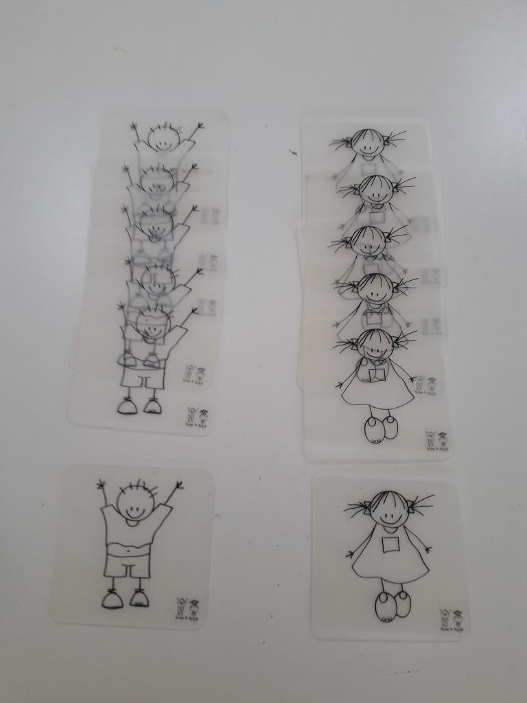 onderzetter voor glas - thema rube en rutje, Ophalen, Zo goed als nieuw, Glas of Kopje