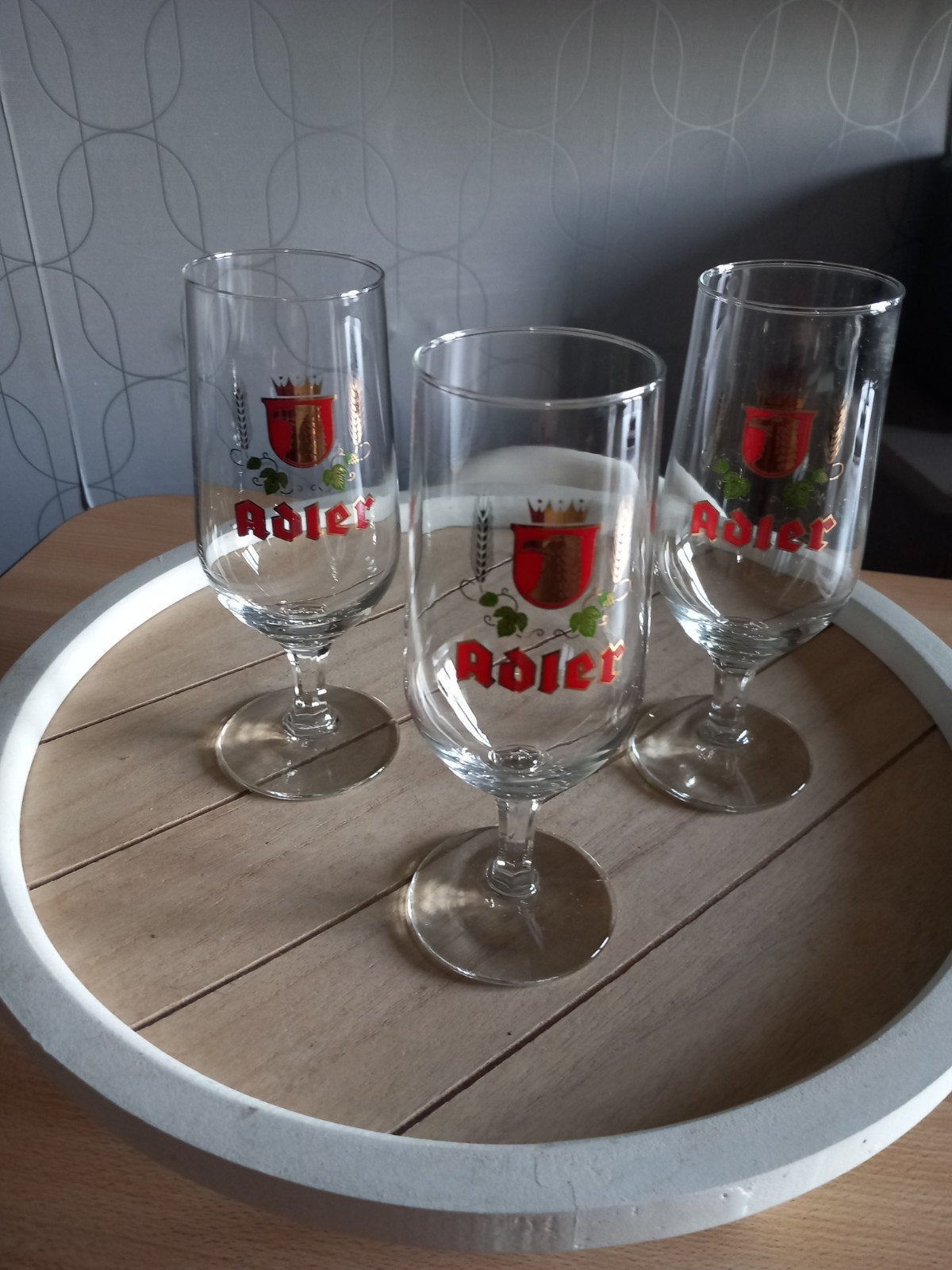 Verre a bière adler, Antiquités & Art, Enlèvement