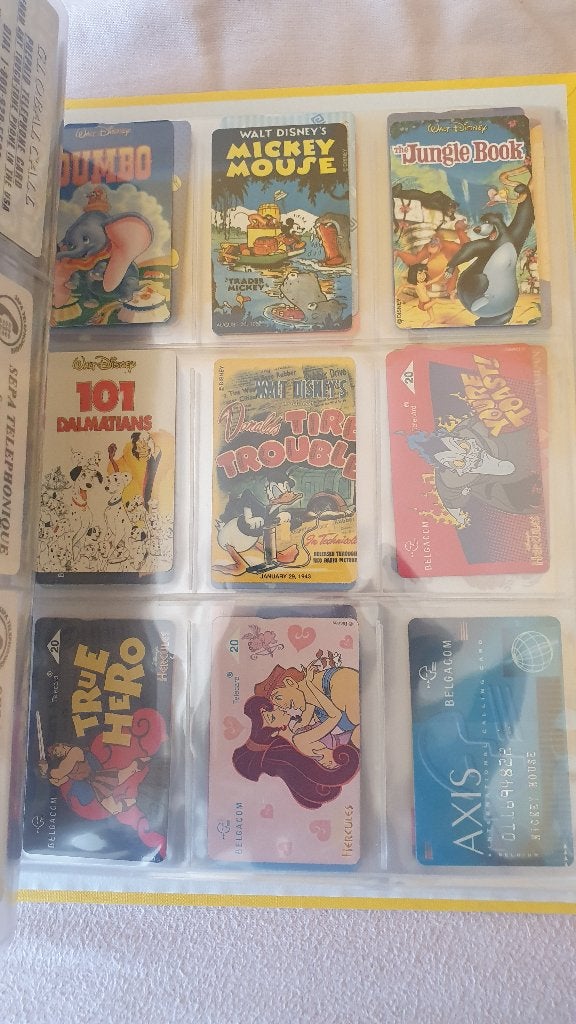 Disney telefoonkaarten, Verzamelen, Telefoonkaarten, Ophalen of Verzenden