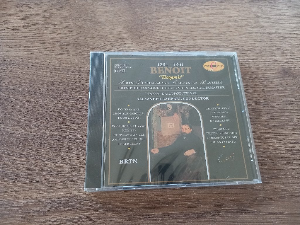 *nieuw* CD Peter Benoit Hoogmis Klassiek Romantiek België, Ophalen of Verzenden, Romantiek, Nieuw in verpakking