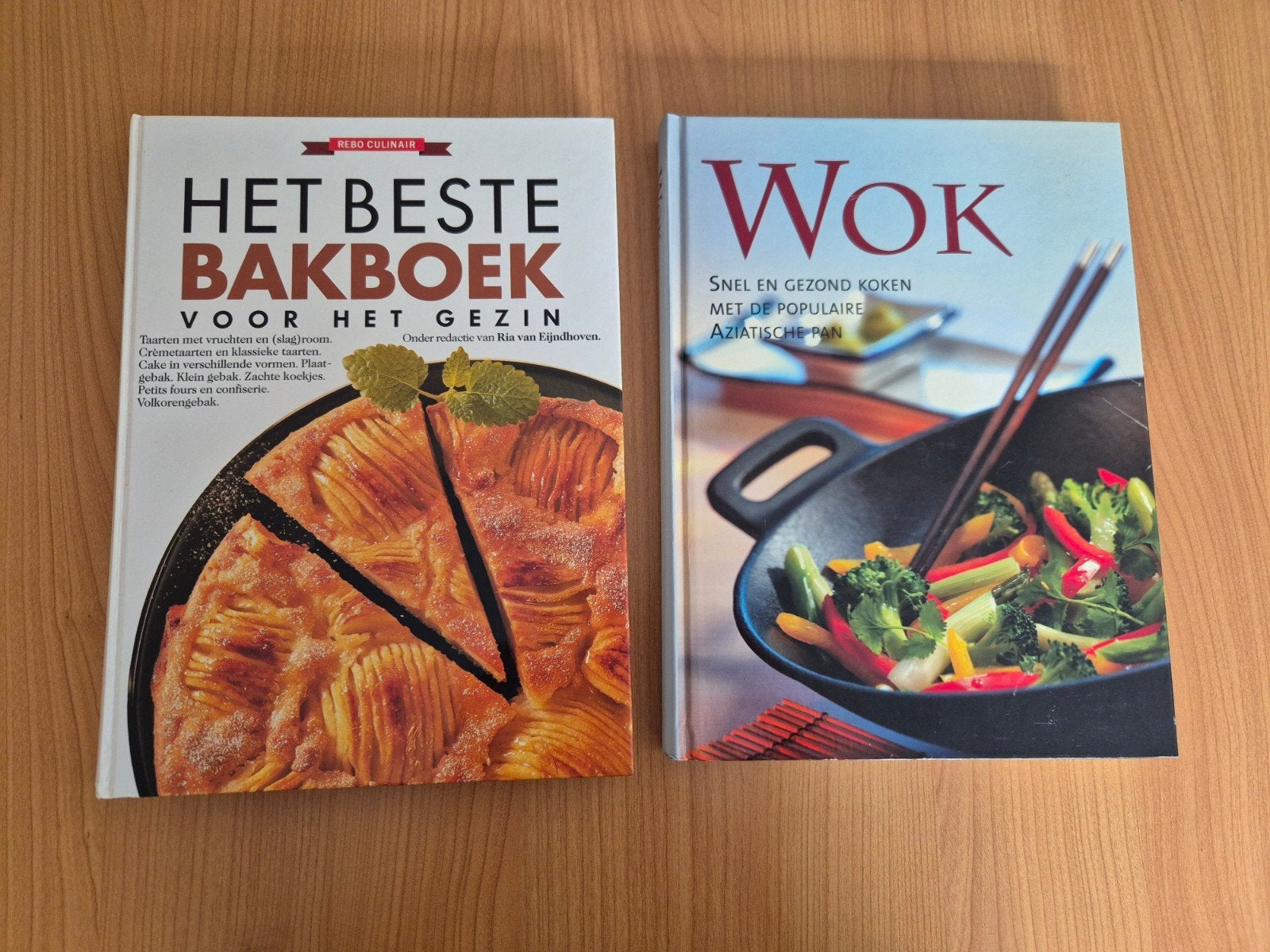 bak en wok boek, Ophalen
