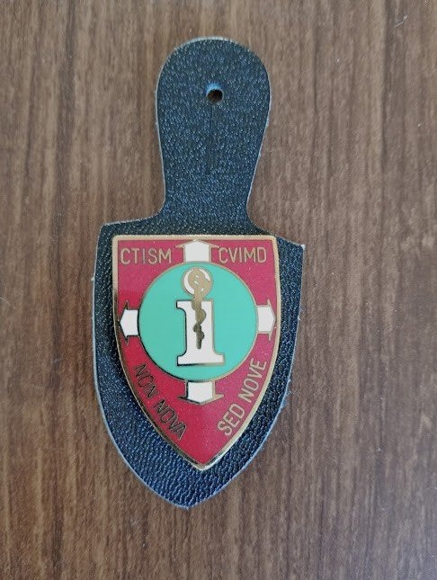Breloque du Service Medical., Enlèvement ou Envoi, Armée de terre, Emblème ou Badge