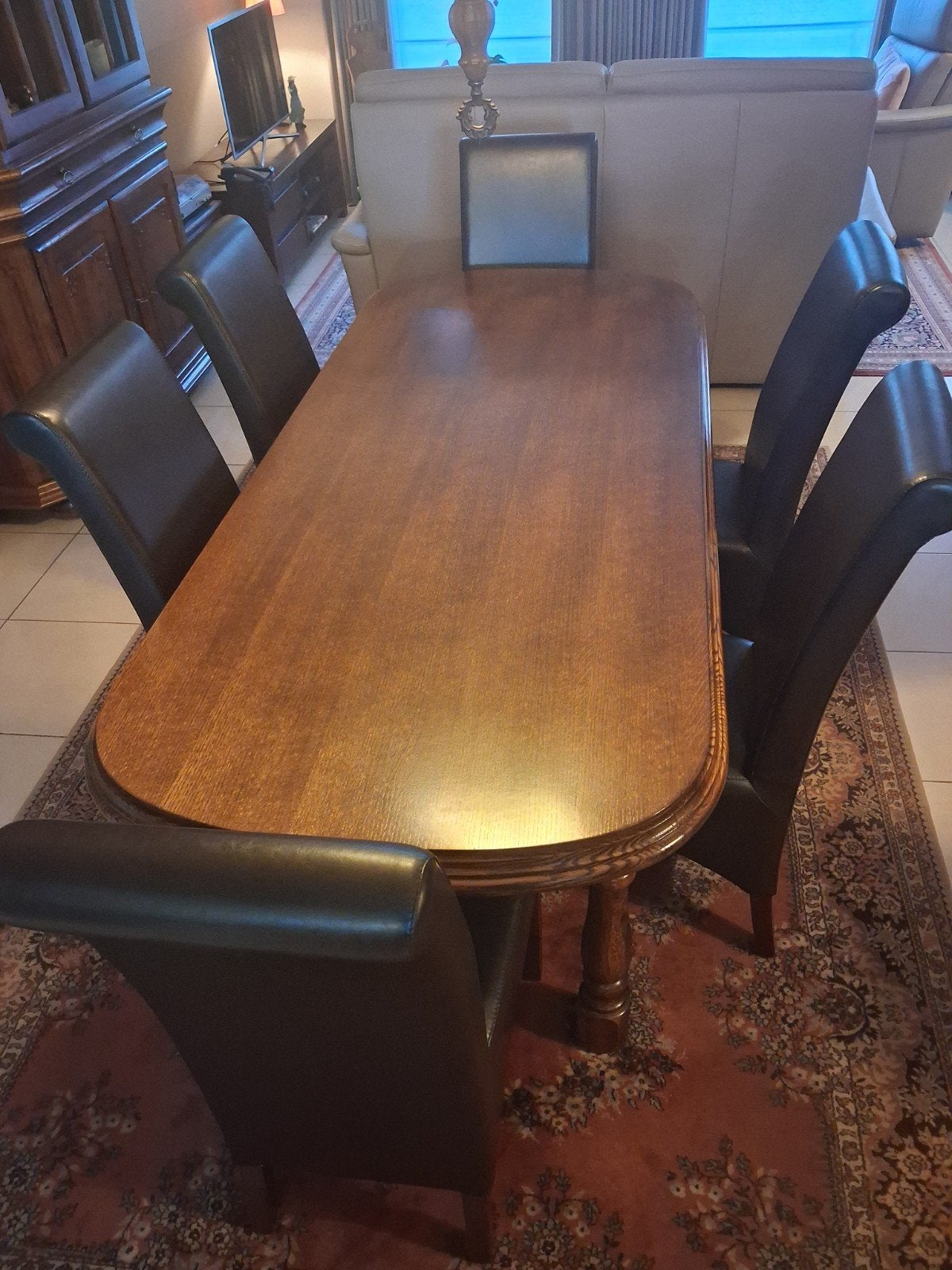Eetkamer zeer goede staat, Ophalen, Gebruikt, 4 tot 6 stoelen