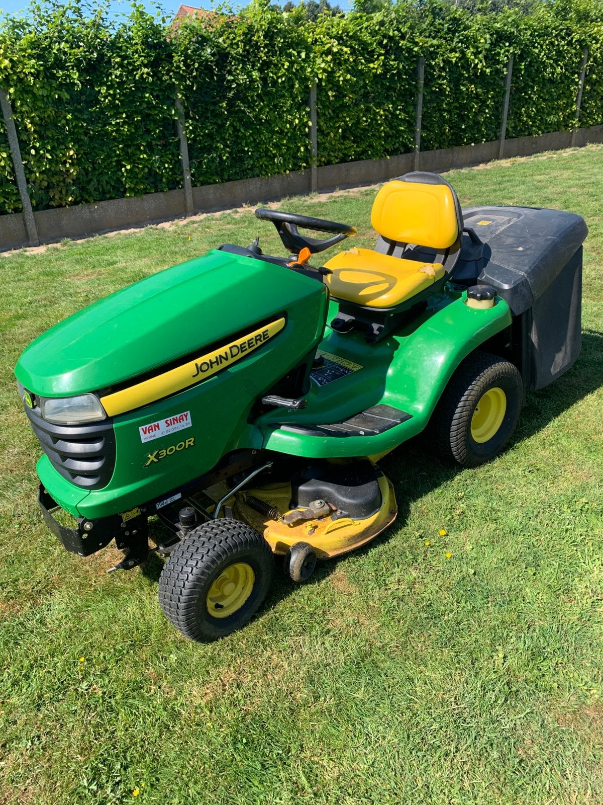 John deere x300R, Enlèvement, Comme neuf