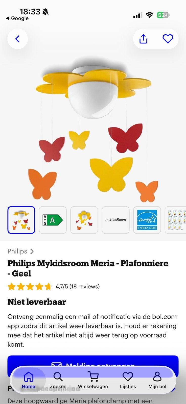 plafonnier, Maison & Meubles, Enlèvement, Comme neuf, Plafonnier