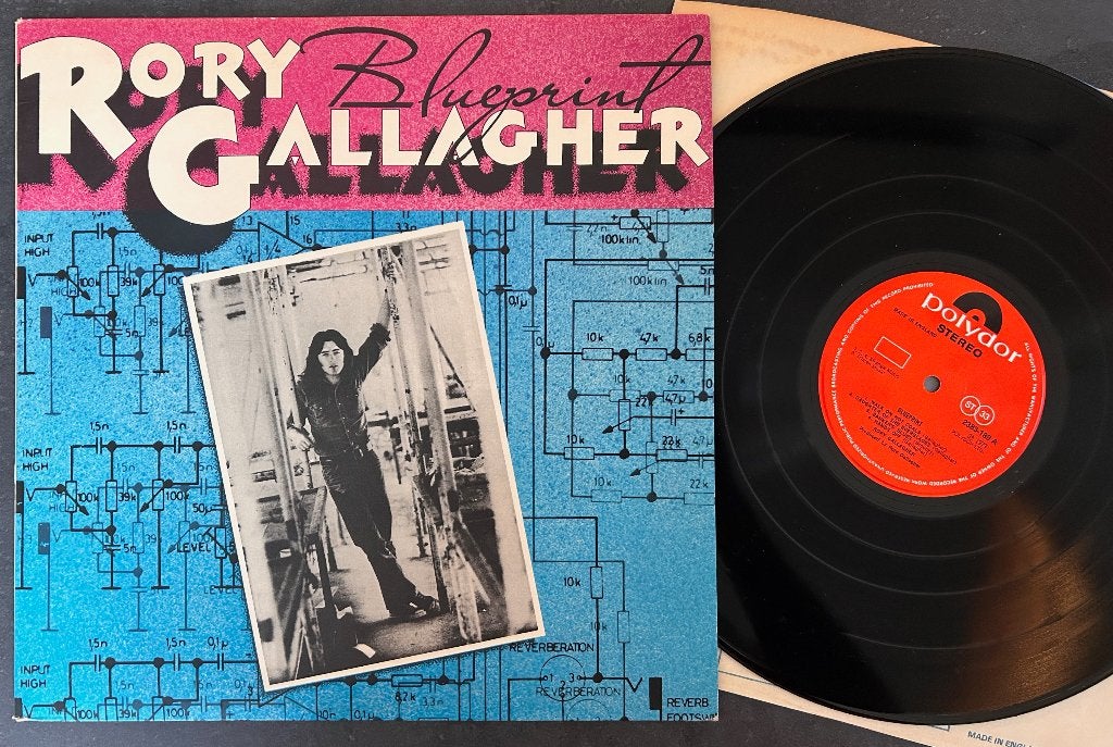 RORY GALLAGHER - Blueprint ( LP; NMINT ), Cd's en Dvd's, Vinyl | Rock, LP, Verzenden, Blues Rock, Originele persing