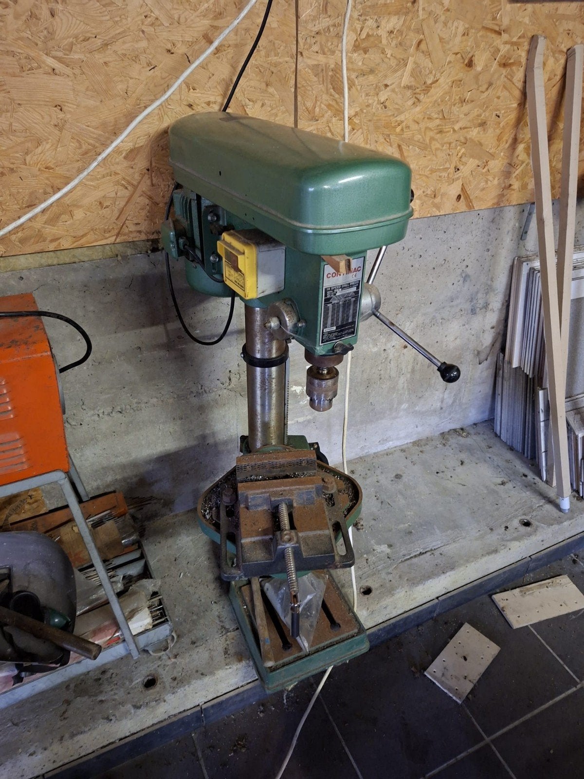 Kolomboor 2 stuks, Ophalen, Gebruikt, 600 watt of meer, Kolomboormachine