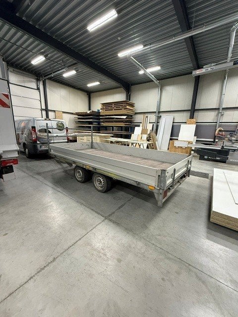 Saris PL42/PXL42 - 3500 kg – 4 x 2 m, Auto diversen, Aanhangers en Bagagewagens, Ophalen, Gebruikt