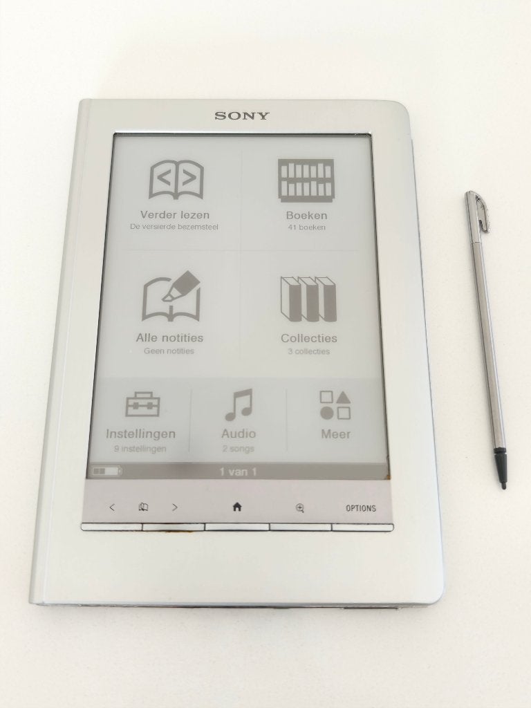 Sony E-reader Touch Edition PRS-600, Computers en Software, E-readers, Ophalen of Verzenden, Gebruikt, Sony, Touchscreen