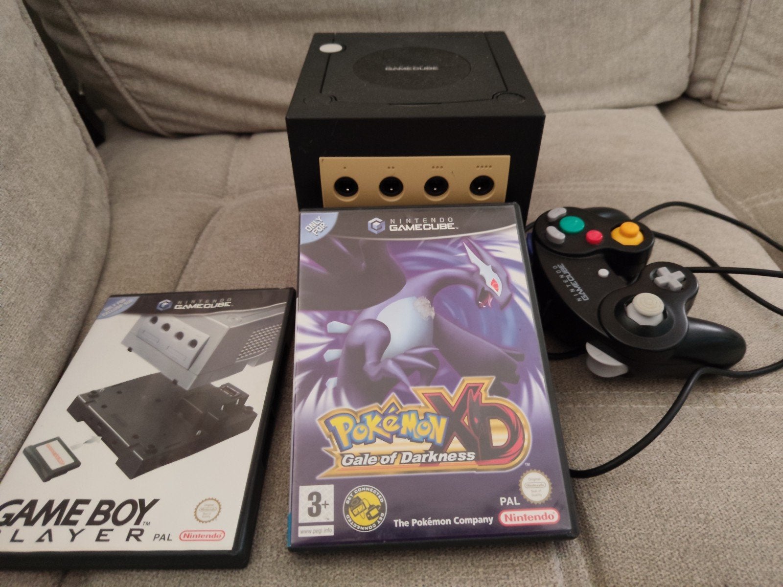 Nintendo game Cube met gba reader en pokemon XD, Games en Spelcomputers, Ophalen of Verzenden