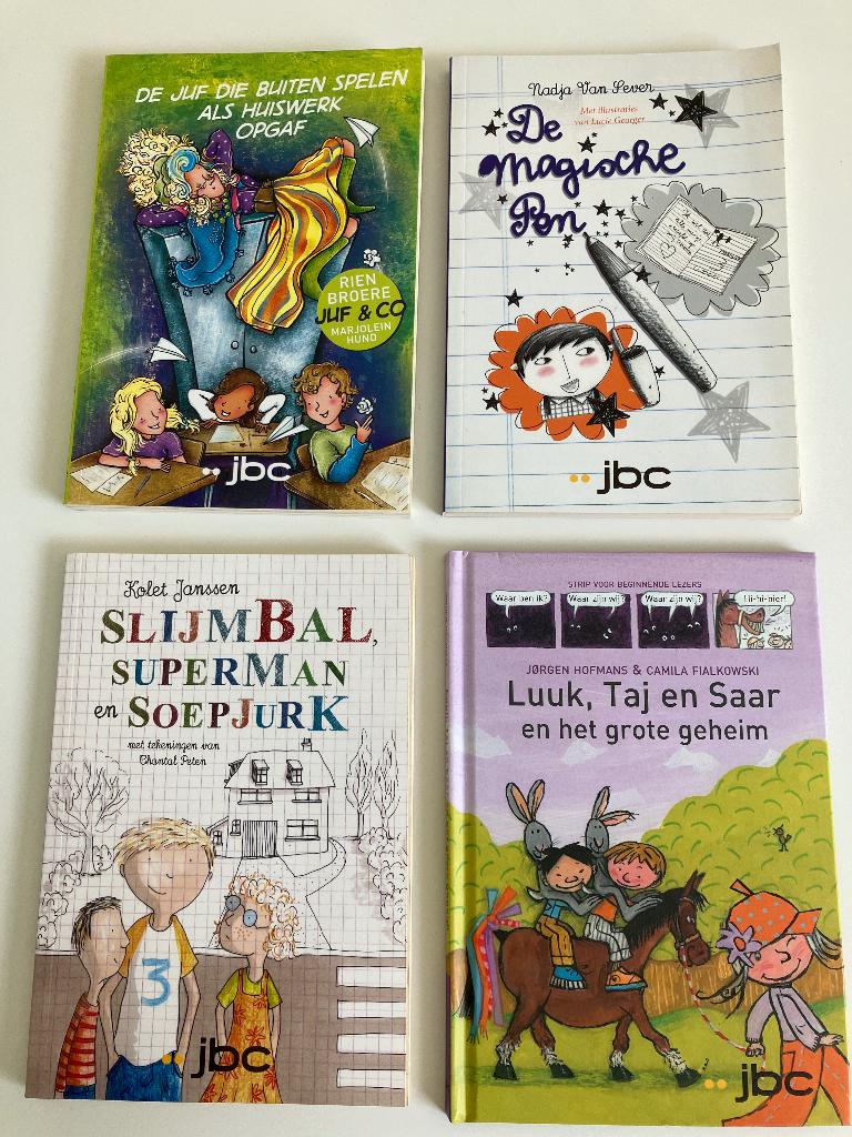 4 leesboekjes Clavis/JBC, Boeken, Ophalen of Verzenden, Nieuw
