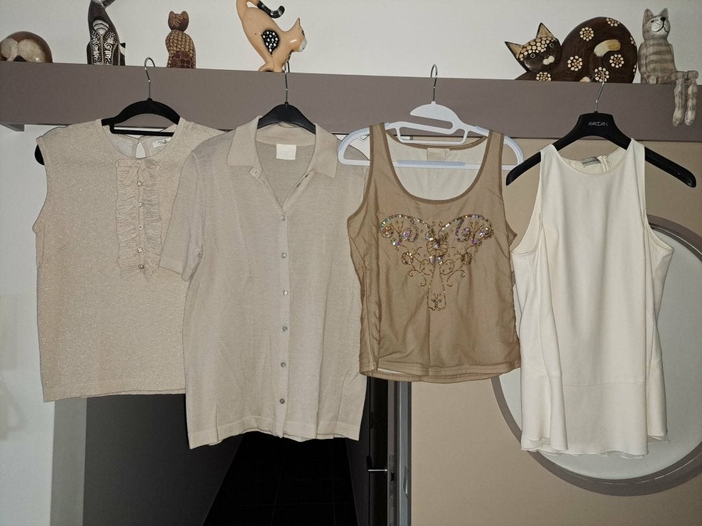 FUB, Fransa, Darling London, Philopsophy, tops, mt M / L, Ophalen of Verzenden, Nieuw, Maat 38/40 (M), Beige