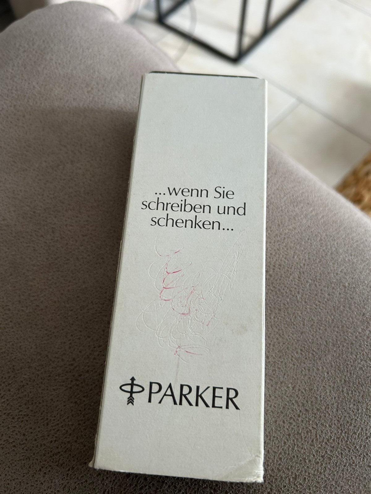 Coffret vintage PARKER – 3 instruments d’écriture, Pennenset, Parker, Met doosje, Ophalen of Verzenden