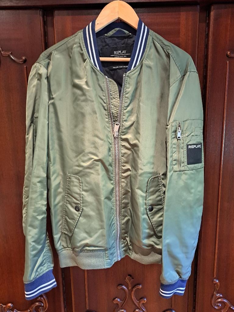 !!! NIEUW JAS REPLAY MAAT XL !!!, Ophalen, Andere, Bruin, Maat 56/58 (XL)