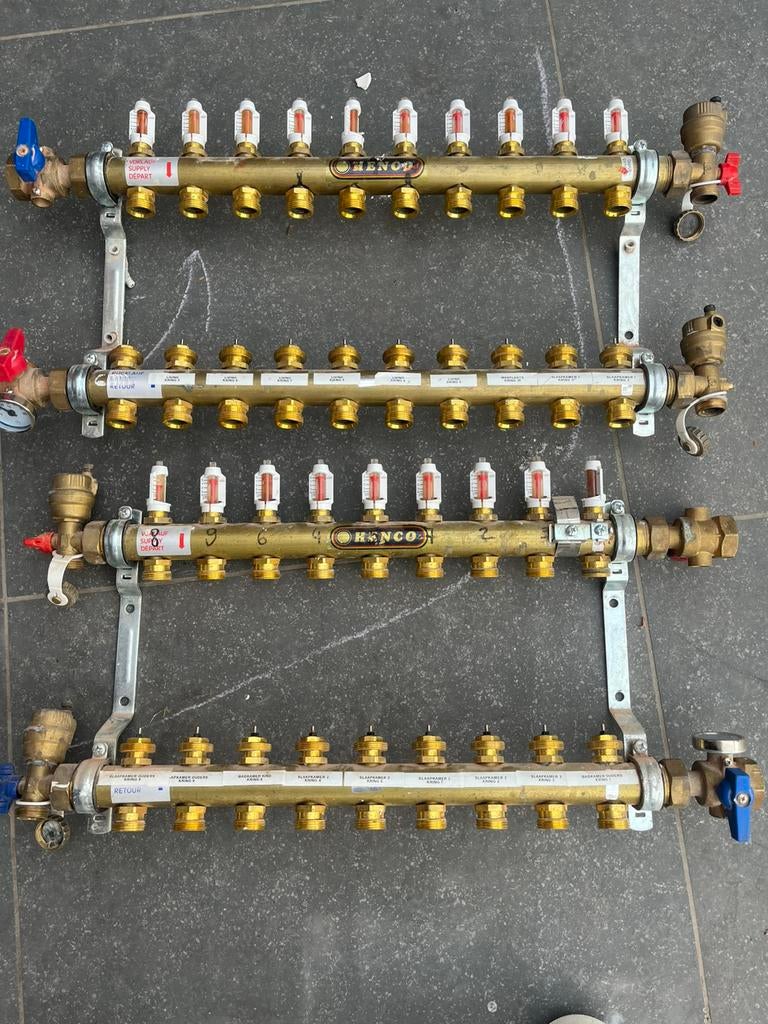 Vloerverwarming collector, Doe-het-zelf en Bouw, Verwarming en Radiatoren, Ophalen of Verzenden, Gebruikt, Overige typen