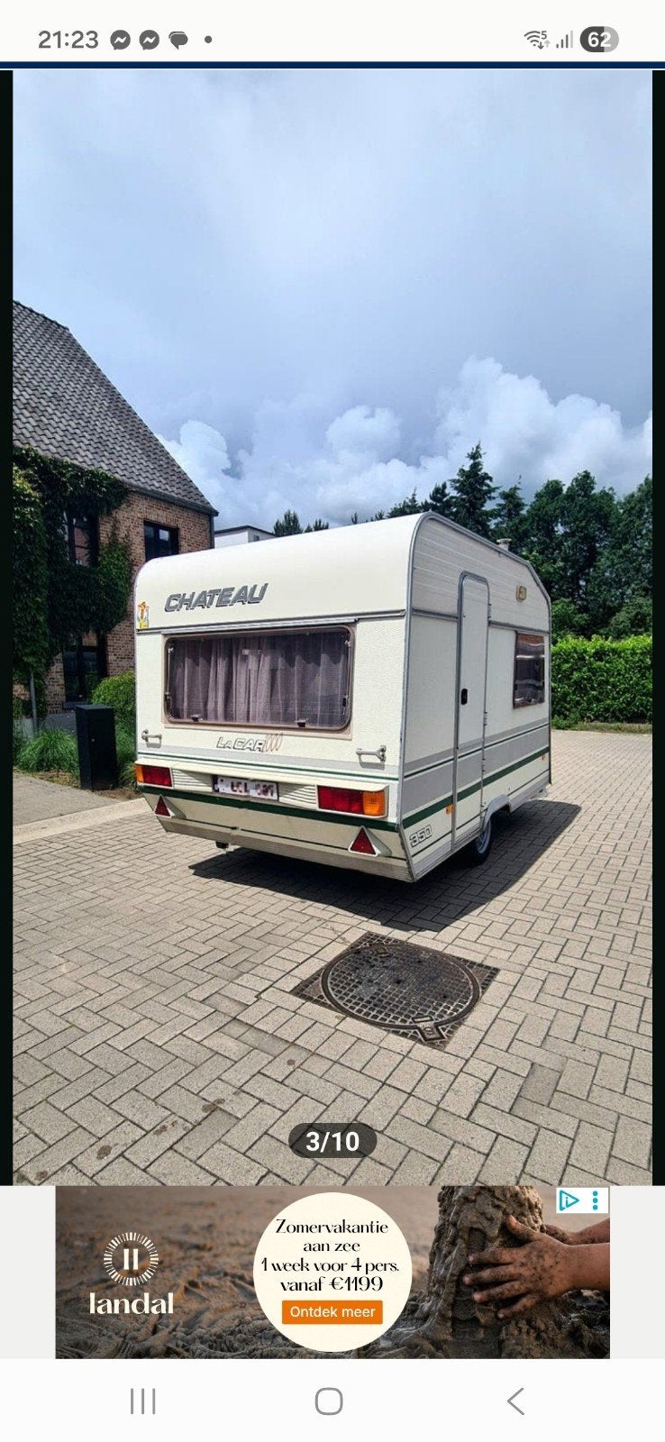 caravan chateau licht gewicht, Caravanes & Camping, Chateau, Jusqu'à 4 m, Particulier, 500 - 750 kg